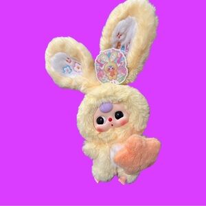 Baby three Lily Rabbit TownCute Plush Bunny Doll with Heart